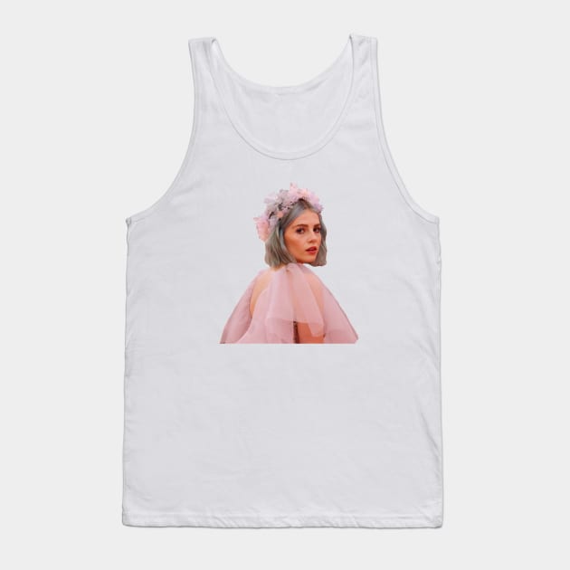 Lucy Boynton  Met gala 2019 Tank Top by uchix